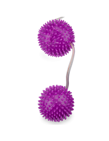 BAILE A DEEPLY PLEASURE BOLAS TEXTURADAS MORADO 360 CM