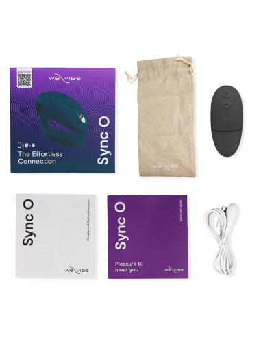 WE VIBE SYNC O FLEXIBLE VIBRATOR REMOTE CONTROL DARK GREEN