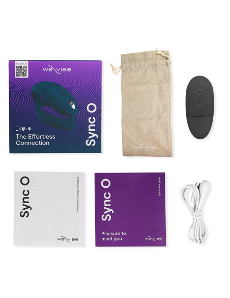 WE VIBE SYNC O FLEXIBLE VIBRATOR REMOTE CONTROL DARK GREEN