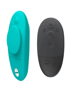 WE VIBE MOXIE MAGNETIC CLIP PANTY VIBRATOR AQUA