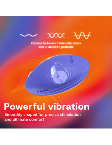 WE VIBE TEMP HEATING AND COOLING VIBRATOR LAVENDER BLUE
