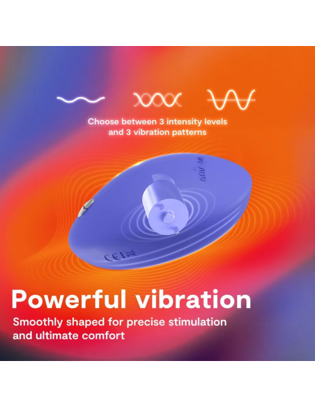 WE VIBE TEMP HEATING AND COOLING VIBRATOR LAVENDER BLUE