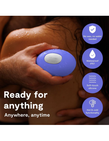 WE VIBE TEMP HEATING AND COOLING VIBRATOR LAVENDER BLUE