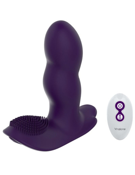 NALONE LOLI MASAJEADOR CONTROL REMOTO MORADO