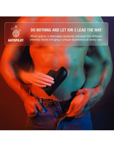 ARCWAVE ION 2 MALE STROKER WITH PULSATING AIRWAVE STIMULATION BLACK