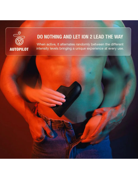 ARCWAVE ION 2 MALE STROKER WITH PULSATING AIRWAVE STIMULATION BLACK
