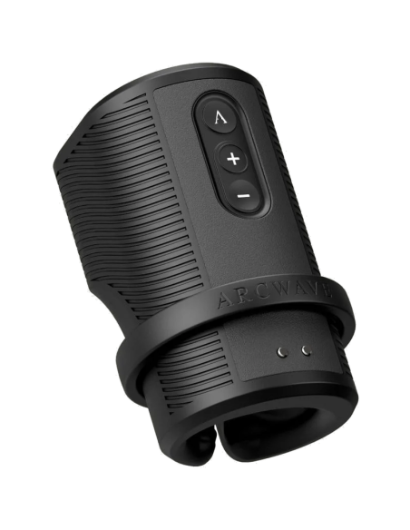 ARCWAVE ZING VIBRATING MALE STROKER WITH DUAL MOTOR BLACK