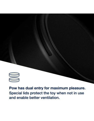 ARCWAVE POW MANUAL STROKER WITH SUCTION CONTROL BLACK