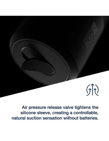 ARCWAVE POW MANUAL STROKER WITH SUCTION CONTROL BLACK