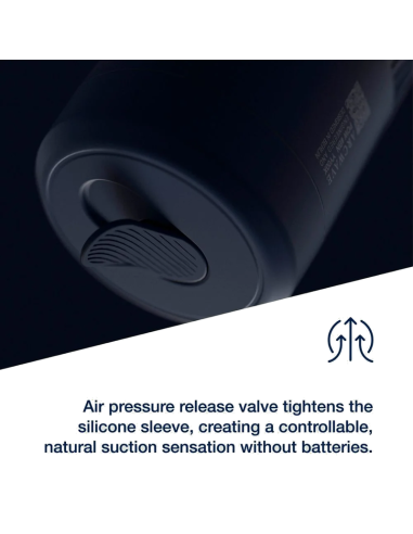 ARCWAVE POW MANUAL STROKER WITH SUCTION CONTROL BLUE