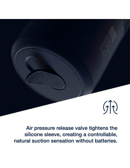 ARCWAVE POW MANUAL STROKER WITH SUCTION CONTROL BLUE