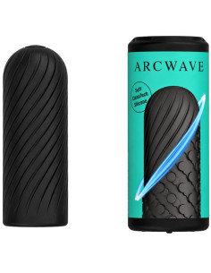 ARCWAVE GHOST REVERSIBLE SILICONE STROKER BLACK 2
