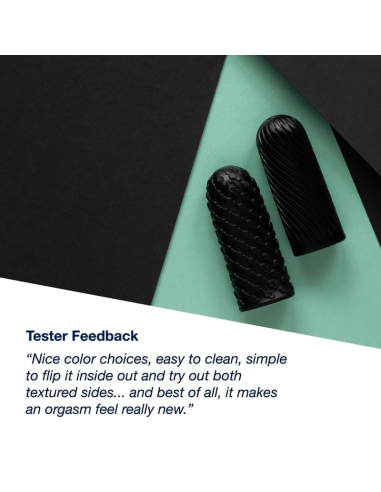 ARCWAVE GHOST REVERSIBLE SILICONE STROKER BLACK