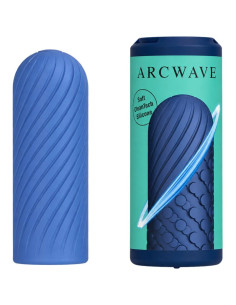 ARCWAVE GHOST REVERSIBLE SILICONE STROKER BLUE 2