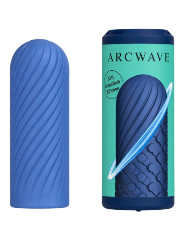 ARCWAVE GHOST REVERSIBLE SILICONE STROKER BLUE