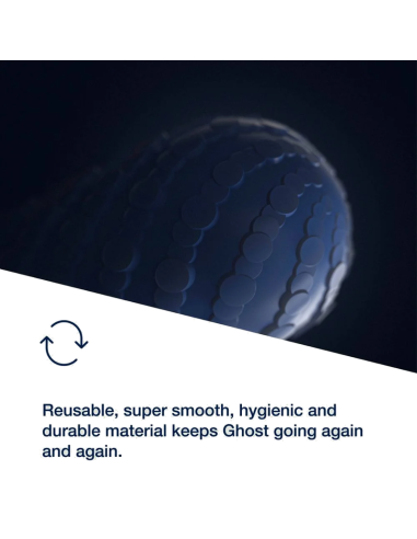 ARCWAVE GHOST REVERSIBLE SILICONE STROKER BLUE