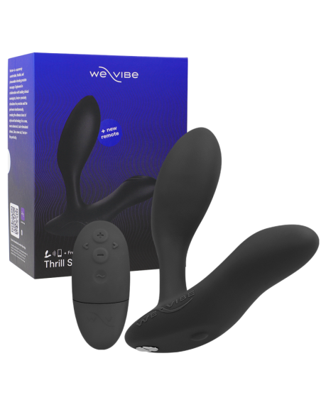 WE VIBE VECTOR BLACK PROSTATE MASSAGER REMOTE CONTROL