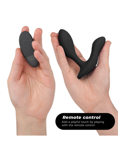 WE VIBE VECTOR BLACK PROSTATE MASSAGER REMOTE CONTROL
