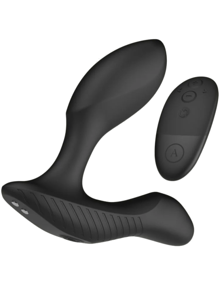 ARCWAVE PERK VIBRATING PROSTATE MASSAGER WITH DUAL MOTOR AND REMOTE CONTROL BLACK