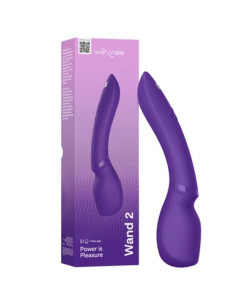 WE VIBE WAND 2 RECHARGEABLE BODY WAND MASSAGER PURPLE 2