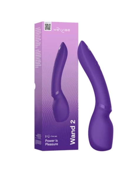 WE VIBE WAND 2 RECHARGEABLE BODY WAND MASSAGER PURPLE