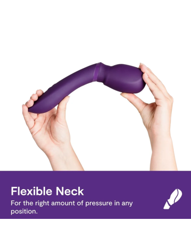 WE VIBE WAND 2 RECHARGEABLE BODY WAND MASSAGER PURPLE