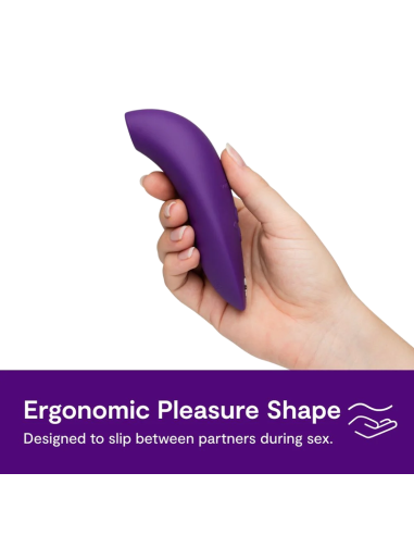 WE VIBE MELT 2 AIR PULSE CLITORAL STIMULATOR PURPLE