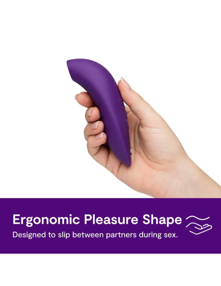 WE VIBE MELT 2 AIR PULSE CLITORAL STIMULATOR PURPLE