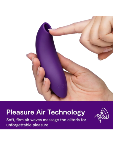 WE VIBE MELT 2 AIR PULSE CLITORAL STIMULATOR PURPLE
