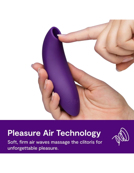 WE VIBE MELT 2 AIR PULSE CLITORAL STIMULATOR PURPLE
