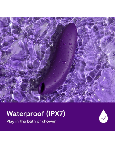 WE VIBE MELT 2 AIR PULSE CLITORAL STIMULATOR PURPLE