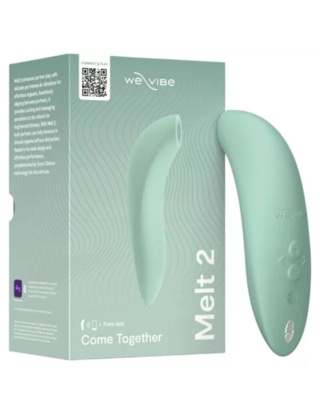 WE VIBE MELT 2 AIR PULSE CLITORAL STIMULATOR SAGE