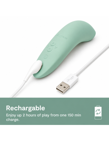 WE VIBE MELT 2 AIR PULSE CLITORAL STIMULATOR SAGE