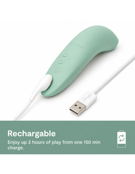 WE VIBE MELT 2 AIR PULSE CLITORAL STIMULATOR SAGE