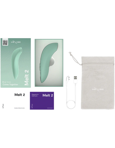 WE VIBE MELT 2 AIR PULSE CLITORAL STIMULATOR SAGE