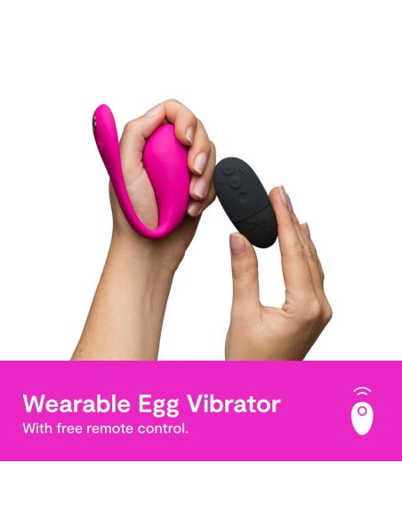 WE VIBE JIVE 2 WEARABLE EGG VIBRATOR ELECTRIC PINK