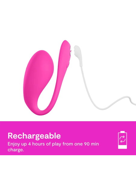 WE VIBE JIVE 2 WEARABLE EGG VIBRATOR ELECTRIC PINK