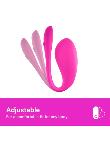 WE VIBE JIVE 2 WEARABLE EGG VIBRATOR ELECTRIC PINK
