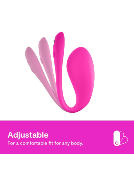 WE VIBE JIVE 2 WEARABLE EGG VIBRATOR ELECTRIC PINK