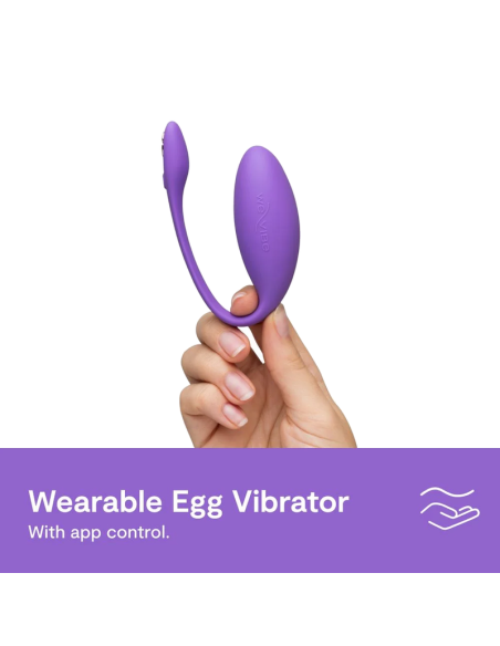 WE VIBE JIVE LITE APP CONTROLLED WEARABLE EGG VIBRATOR PURPLE