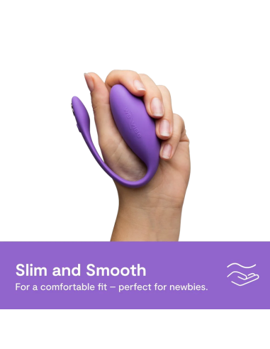 WE VIBE JIVE LITE APP CONTROLLED WEARABLE EGG VIBRATOR PURPLE