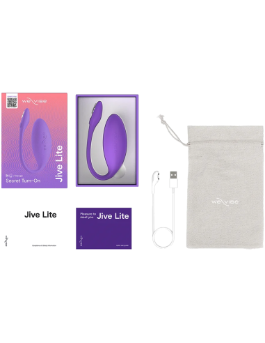 WE VIBE JIVE LITE APP CONTROLLED WEARABLE EGG VIBRATOR PURPLE