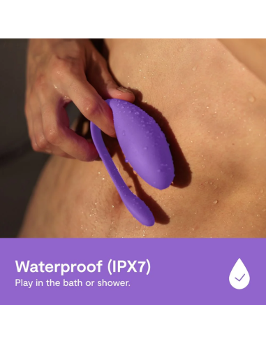 WE VIBE JIVE LITE APP CONTROLLED WEARABLE EGG VIBRATOR PURPLE