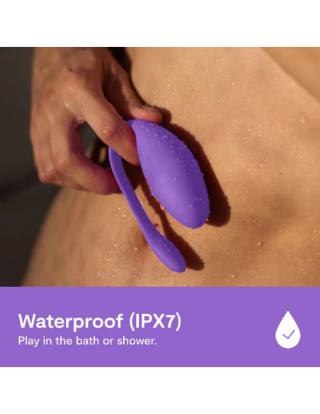 WE VIBE JIVE LITE APP CONTROLLED WEARABLE EGG VIBRATOR PURPLE