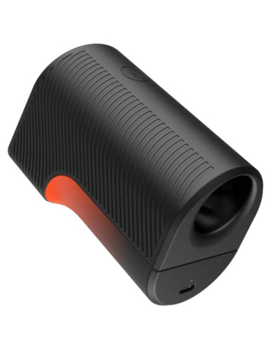ARCWAVE AIR STRETCHY MALE STROKER WITH AIR PULSES AND 6 INTENSITY LEVELS BLACK