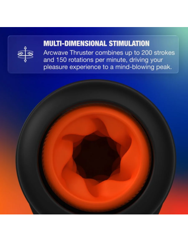 ARCWAVE THRUSTER AUTOMATIC MALE STROKER WITH THRUSTING ROTATION AND CONTROL