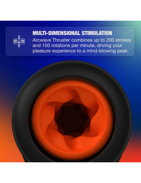 ARCWAVE THRUSTER AUTOMATIC MALE STROKER WITH THRUSTING ROTATION AND CONTROL