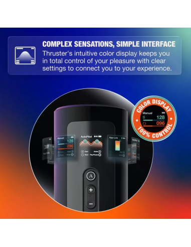 ARCWAVE THRUSTER AUTOMATIC MALE STROKER WITH THRUSTING ROTATION AND CONTROL