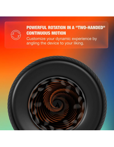 ARCWAVE ORBIT 360 ROTATING MALE MASTURBATOR WITH APP CONTROL BLACK