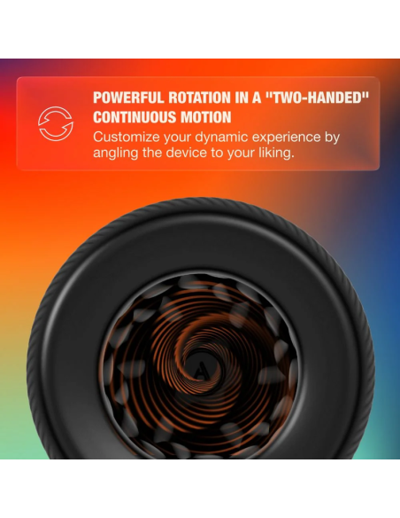 ARCWAVE ORBIT 360 ROTATING MALE MASTURBATOR WITH APP CONTROL BLACK